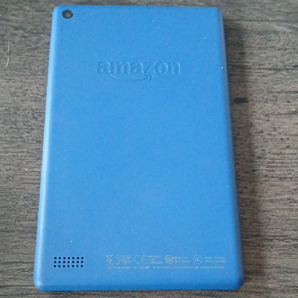 Amazon Fire 7th Gen Kindle Tablet- Blue